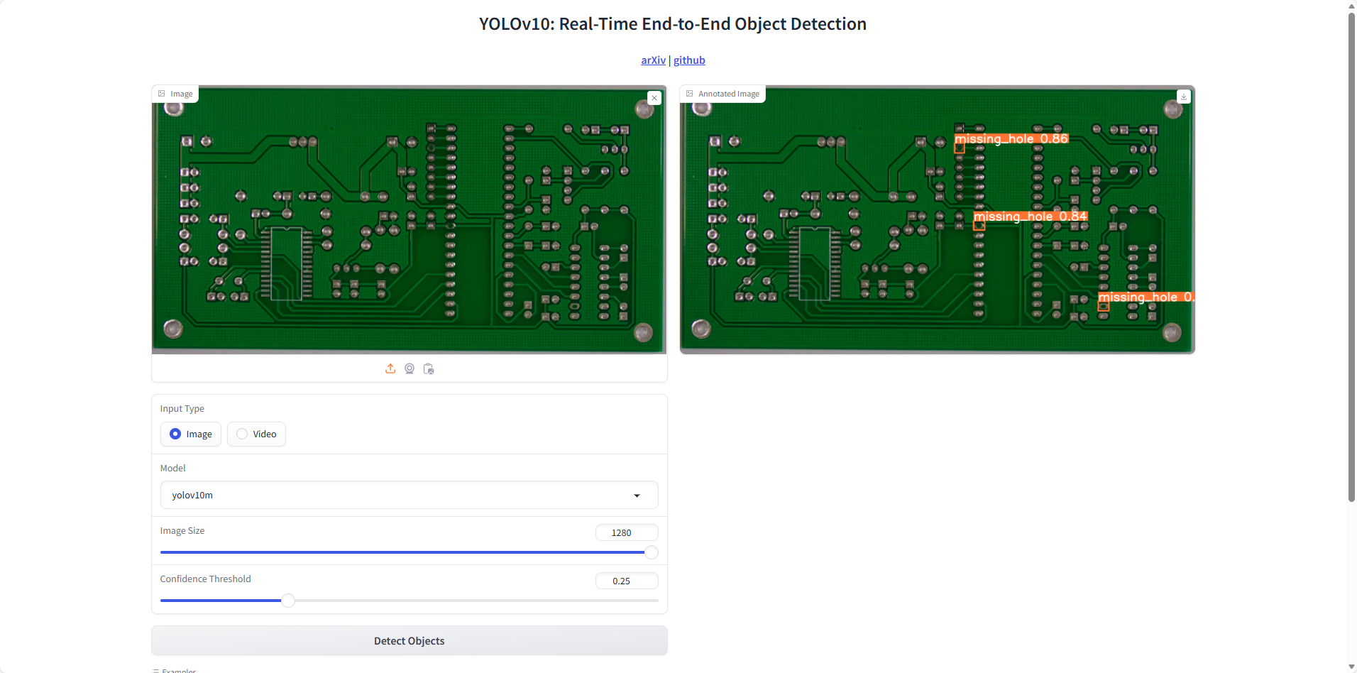 PCB缺陷AI大模型训练demo